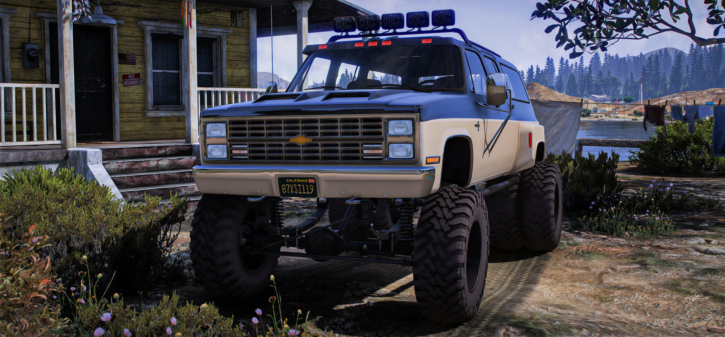 1986 Chevy Dually Suburban | Exotic Customs