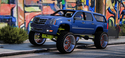 2012 Cadillac Escalade Lifted On Corleone Forged | Krazy Customs