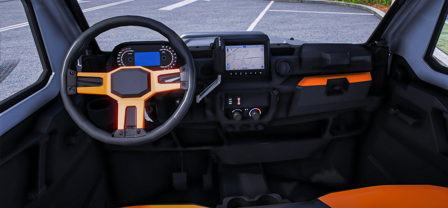 Polaris Ranger with JTX Wheels (4 Seater) | Castillo Mods