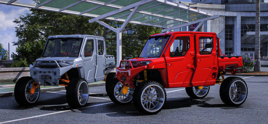 Polaris Ranger with JTX Wheels (4 Seater) | Castillo Mods