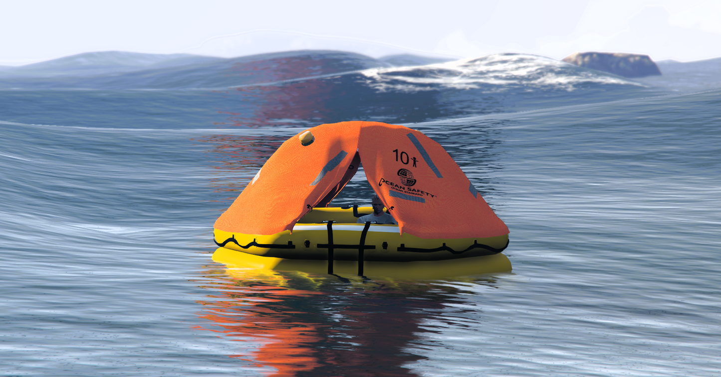 Ocean Safety Liferaft (4 Seater) | PBC