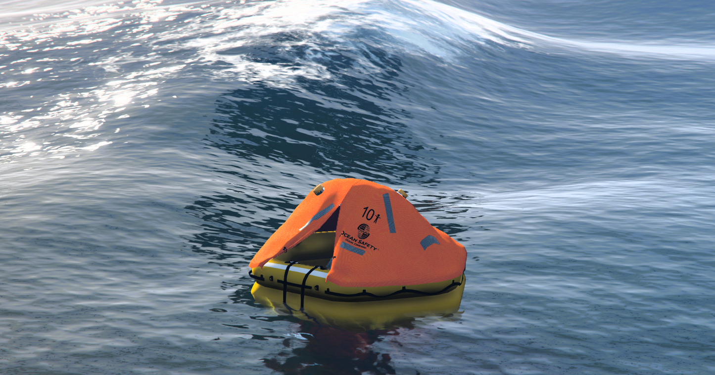 Ocean Safety Liferaft (4 Seater) | PBC