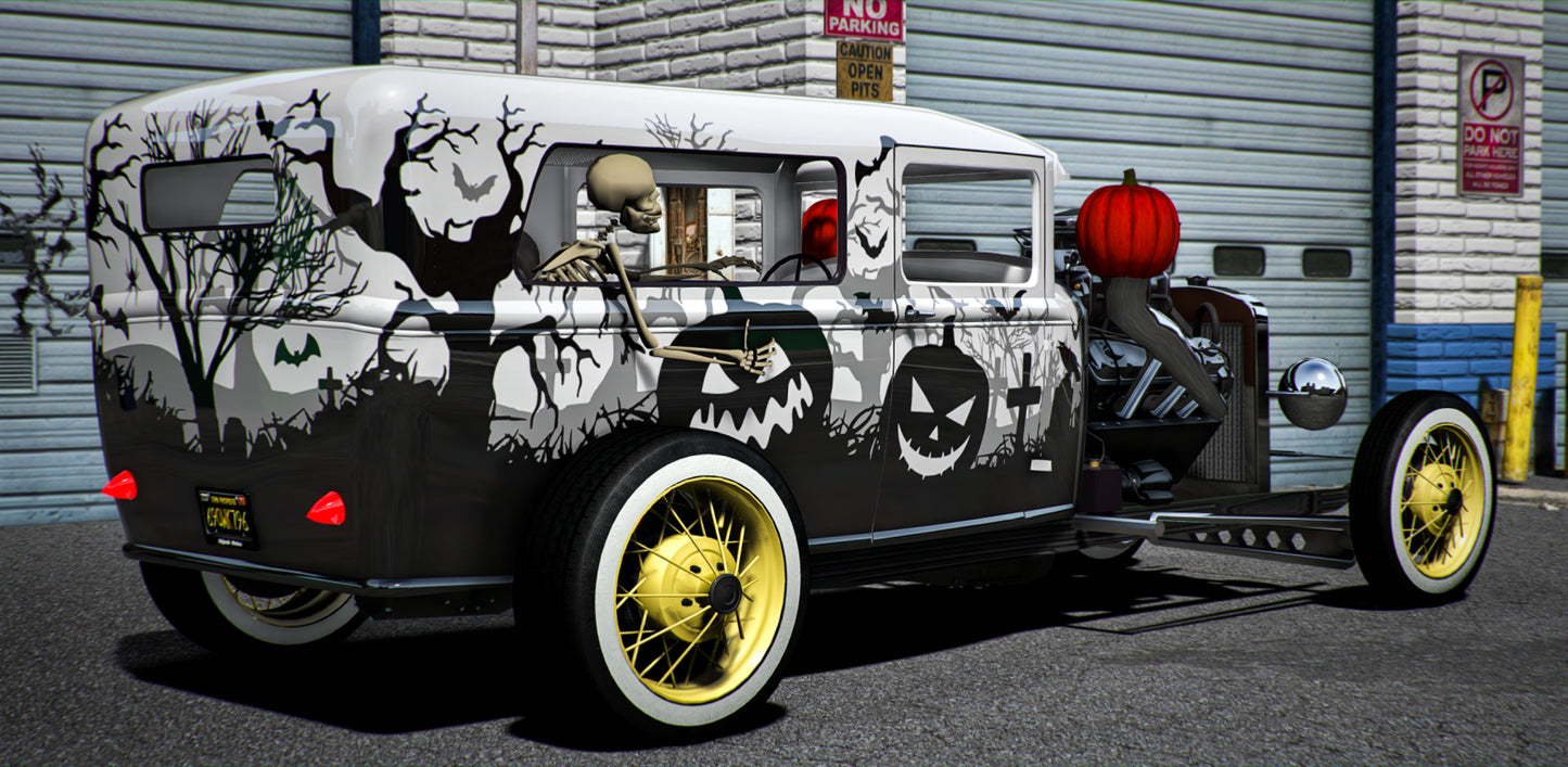 Ford Model T Hot Rod Halloween Custom [Tuning] | Majestic