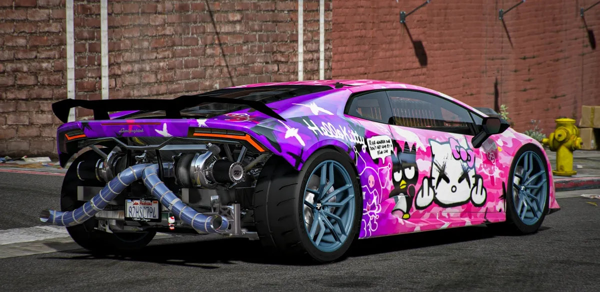 2020 Lamborghini Huracan Hello Kitty Twin Turbo | MD