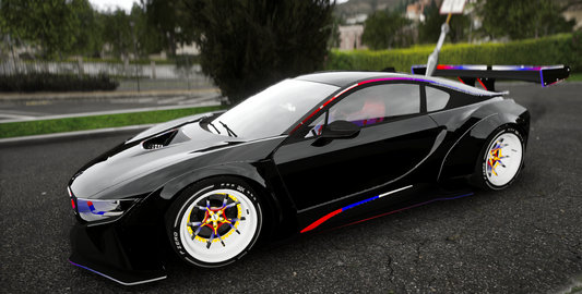 BMW I8 Custom Animated | Gamer's Cafe