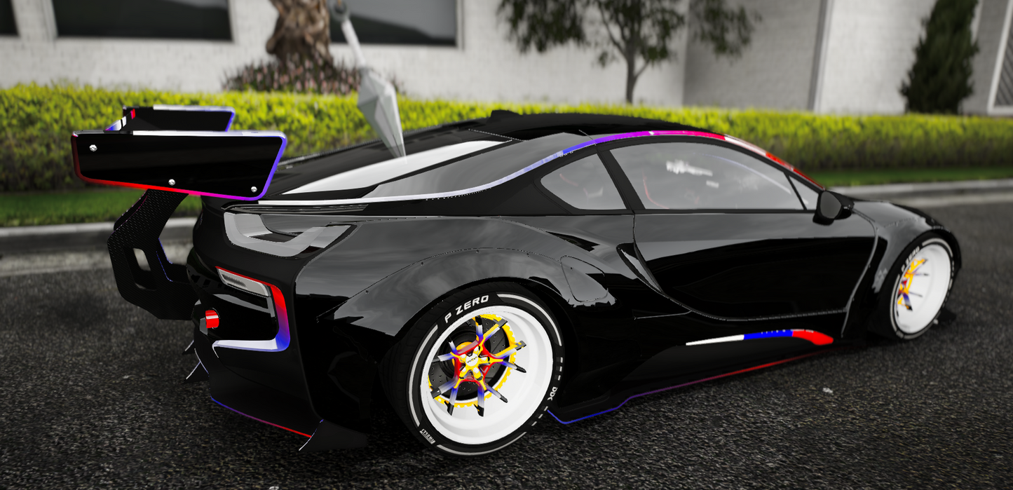 BMW I8 Custom Animated | Gamer's Cafe