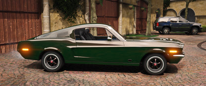 Ford Mustang Bullit Vert 1967 | Elcreador