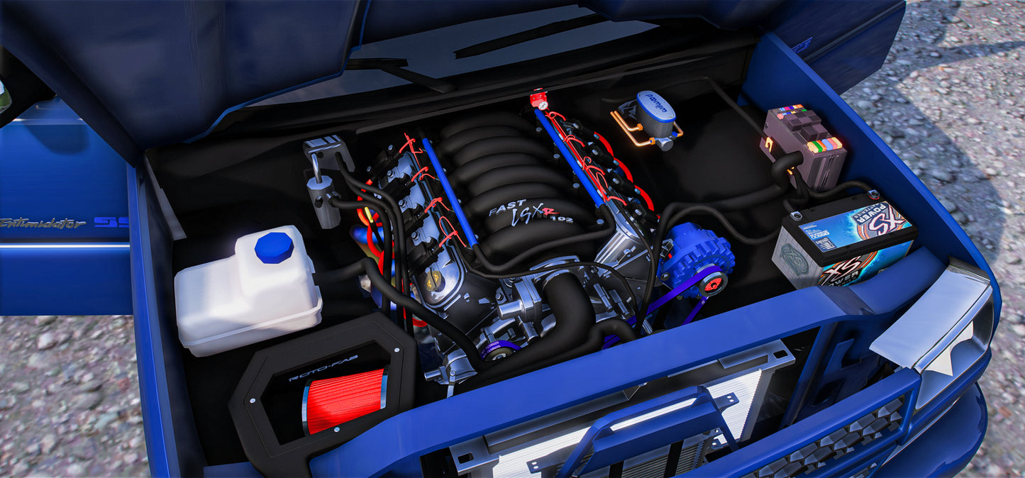 Chevy Silverado 2d Drag Jordan | Nathan