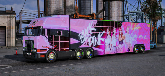 Black Pink Truck Livery | E&D Customs