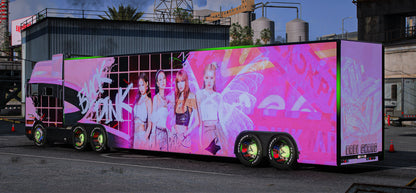 Black Pink Truck Livery | E&D Customs