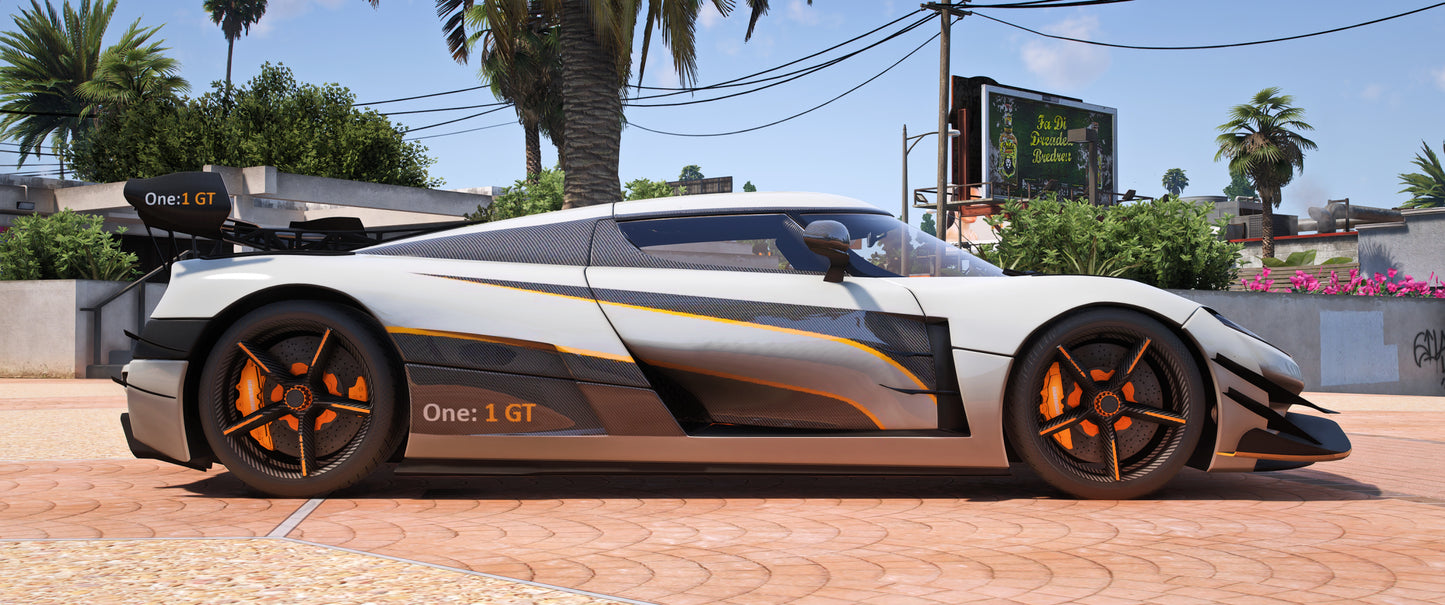 2020 Koenigsegg One1 GT [Animation Door] | Wolx