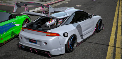 Mitsubishi Eclipse Fast Furious [90+ Tuning Parts] [Dinamic Lights] | Port Baek