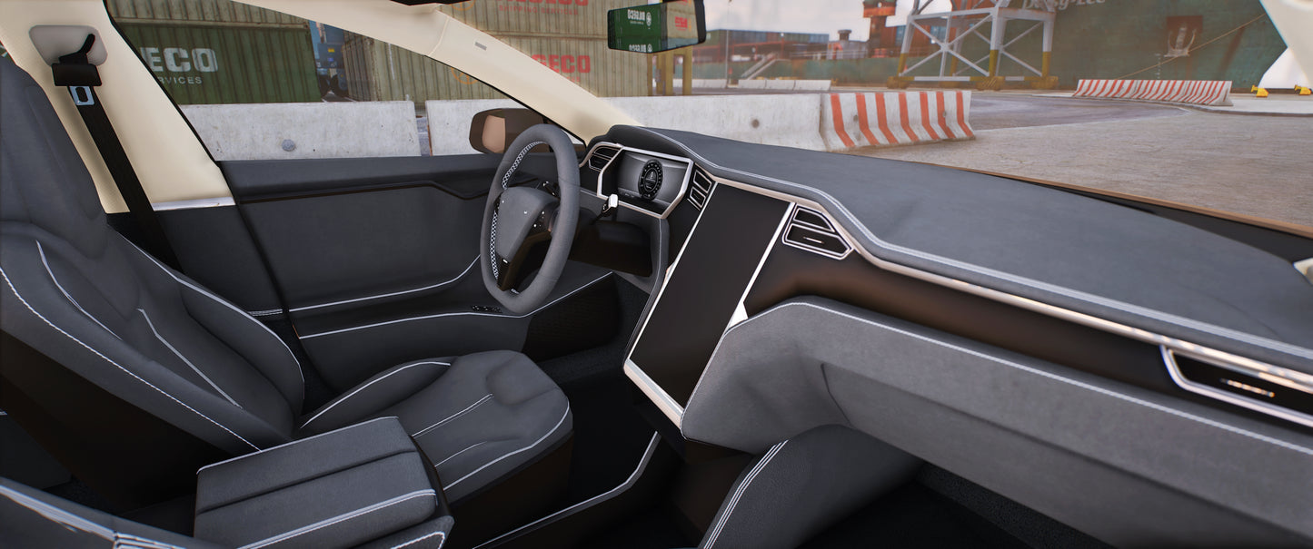 Tesla Model S (Dynamic Lights) | Port Baek