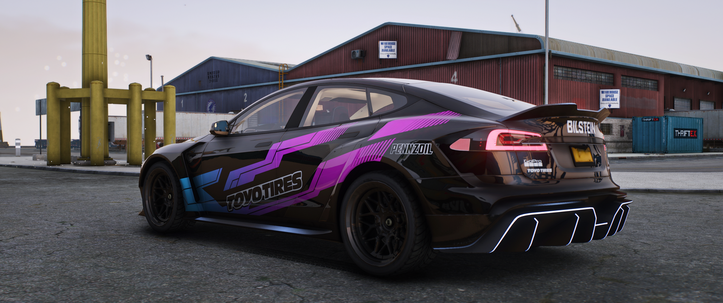 Tesla Model S (Dynamic Lights) | Port Baek