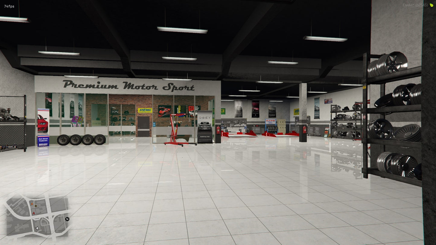 [MLO] Premium Motor Sport Workshop (Mechanic)