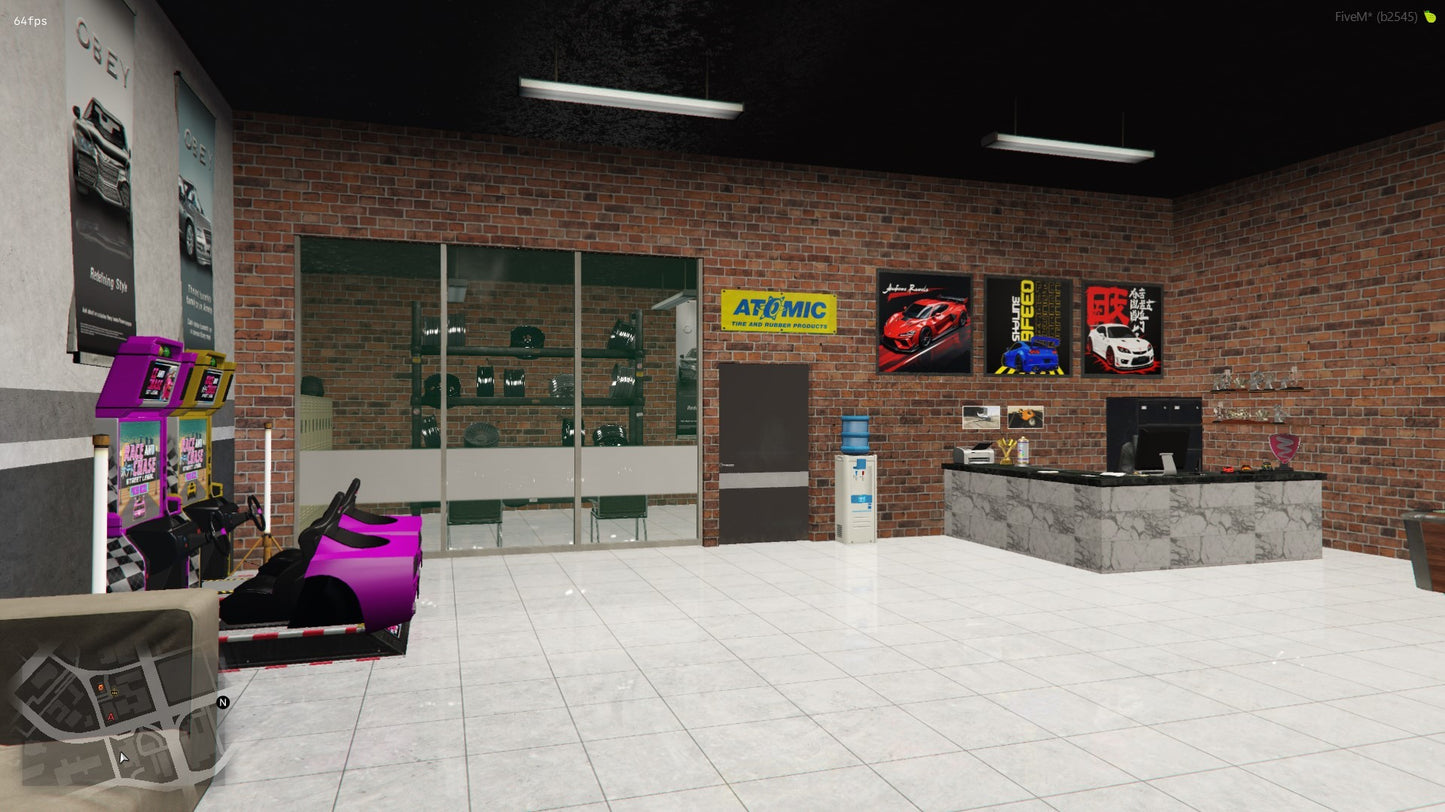 [MLO] Premium Motor Sport Workshop (Mechanic)