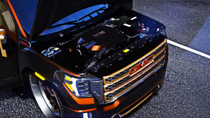 2020 GMC Denali HD Dually On Custom JTX Dually Rims With The Floating Center Caps | PNUT CUSTOMS
