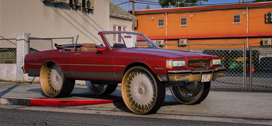 2 Door Drop Chevrolet Caprice on staggered Rucci | PNUT Customs