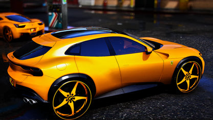 2023 Ferrari Purosangue on Forgiatos v2 | PNUT Customs - pnutangue23