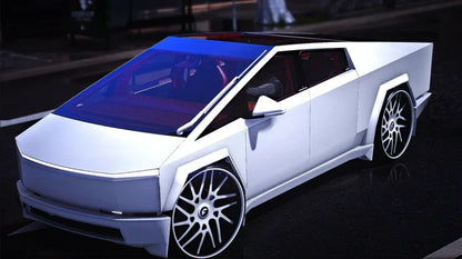 Tesla Cybertruck on Forgiatos 6 Seater (Bulletproof) | PNUT Customs  | Tuned