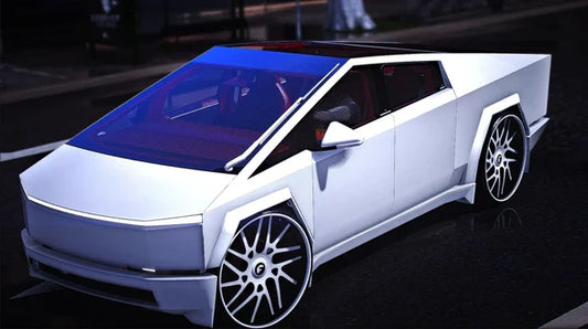 Tesla Cybertruck on Forgiatos 6 Seater (Bulletproof) | PNUT Customs  | Tuned