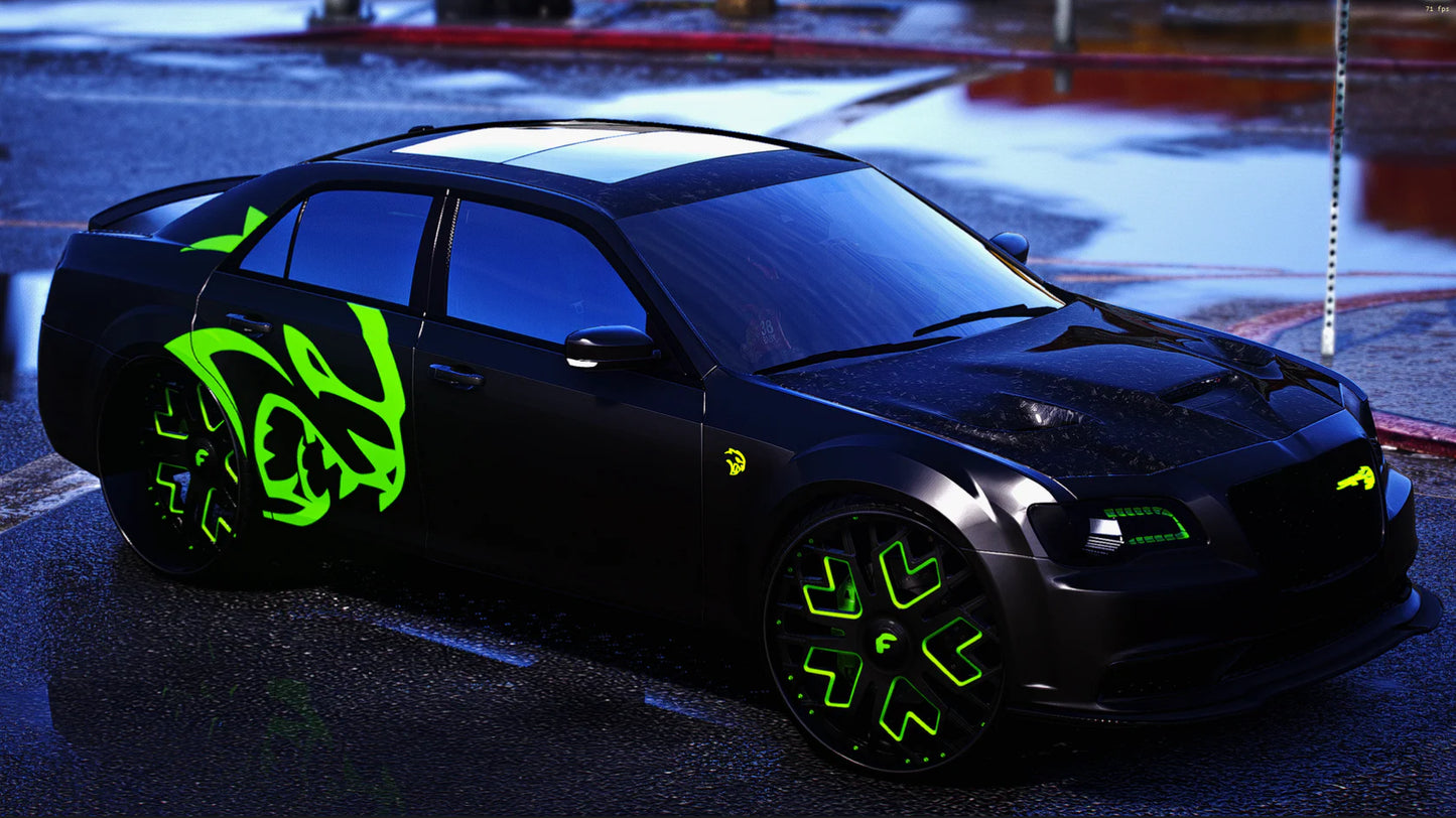 Chrysler 300c Hellcat on Forgiatos | PNUT Customs