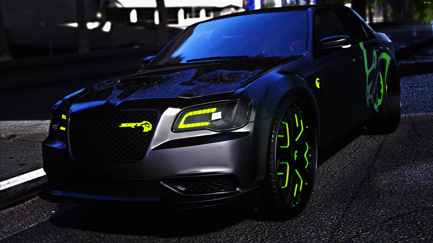 Chrysler 300c Hellcat on Forgiatos | PNUT Customs
