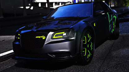 Chrysler 300c Hellcat on Forgiatos | PNUT Customs