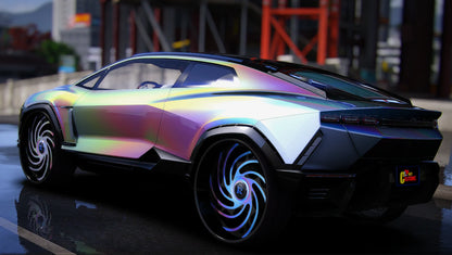 2025 Lambo Lanzador on Staggered Rucci | PNUT Customs