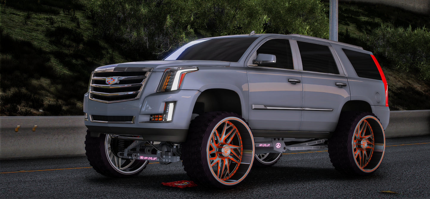 2018 Cadillac Escalade Lifted On Corleone Forged | PNUT Customs