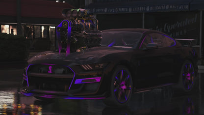 2020 Ford Mustang GT500 Dinamic RGB Lights | Potter