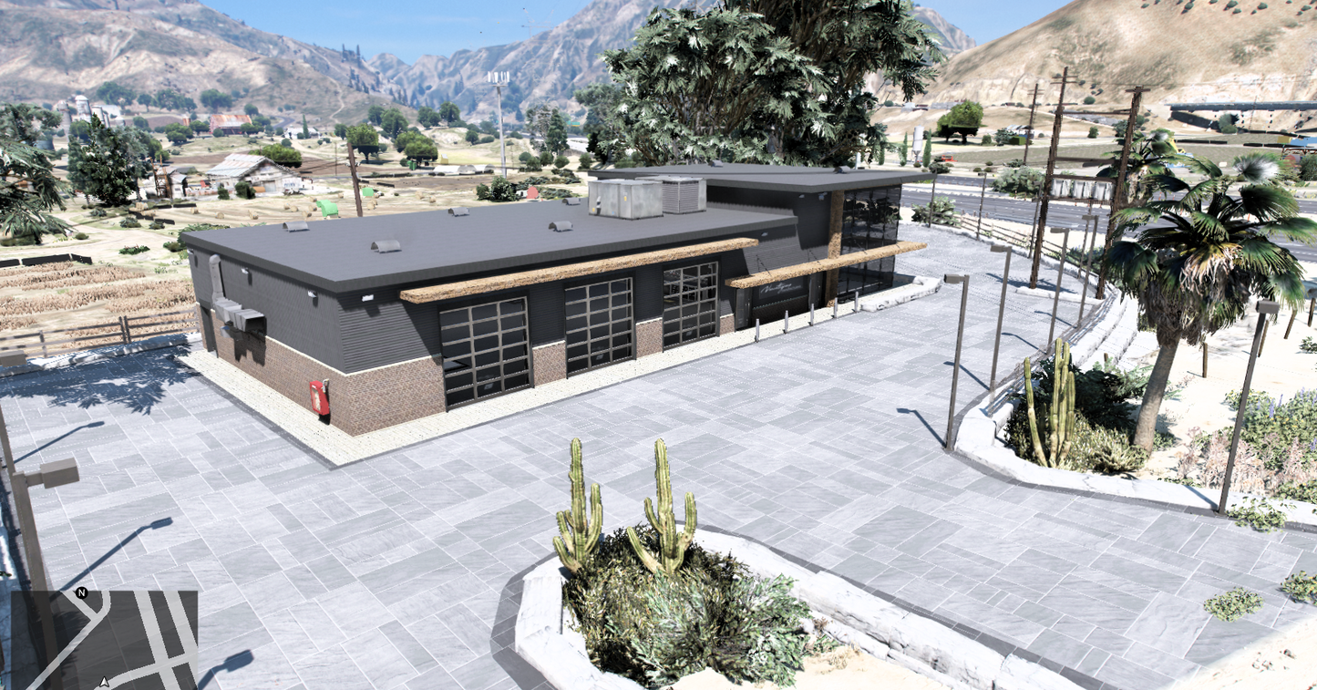 [MLO] Small Modern Garage 2 (Mechanic)