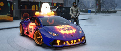 Custom Lamborghini Huracan Twin Turbo Widebody Halloween | MCCA