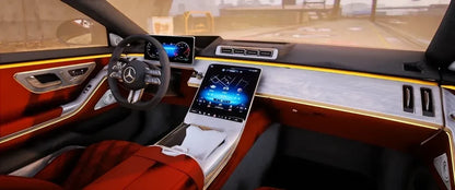 RED Mercedes-AMG S63 E PERFORMANCE MANSORY (Bulletproof) | MO Store