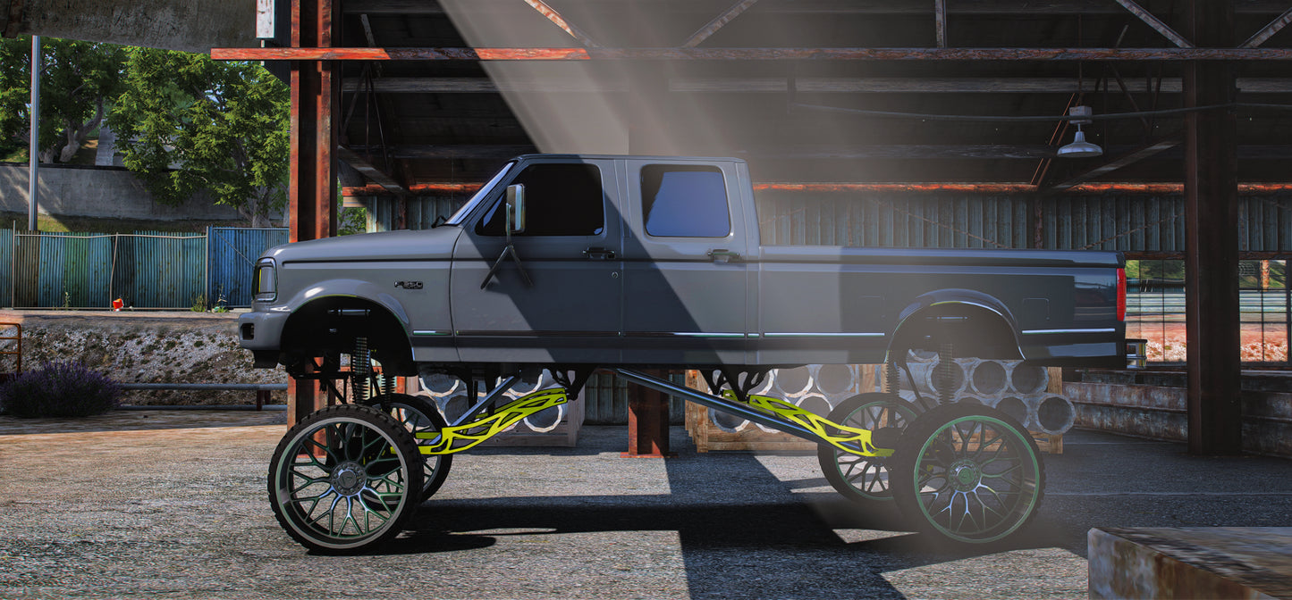 Ford F350 Stunt in 94 | SD
