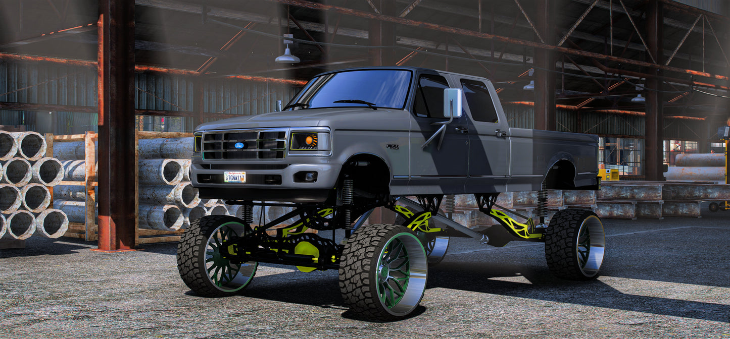 Ford F350 Stunt in 94 | SD