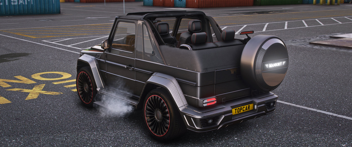 Mercedes-Benz G63 Coupe Mansory | Topcar Design