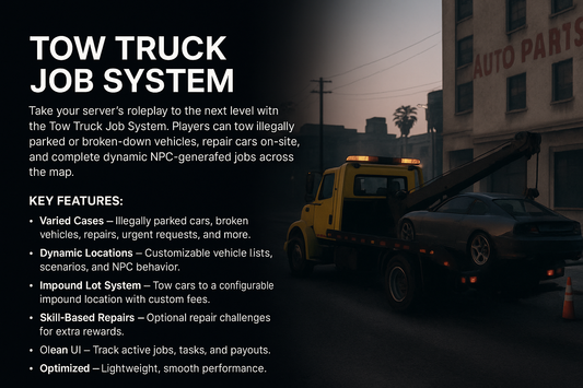 Tow Truck Job System