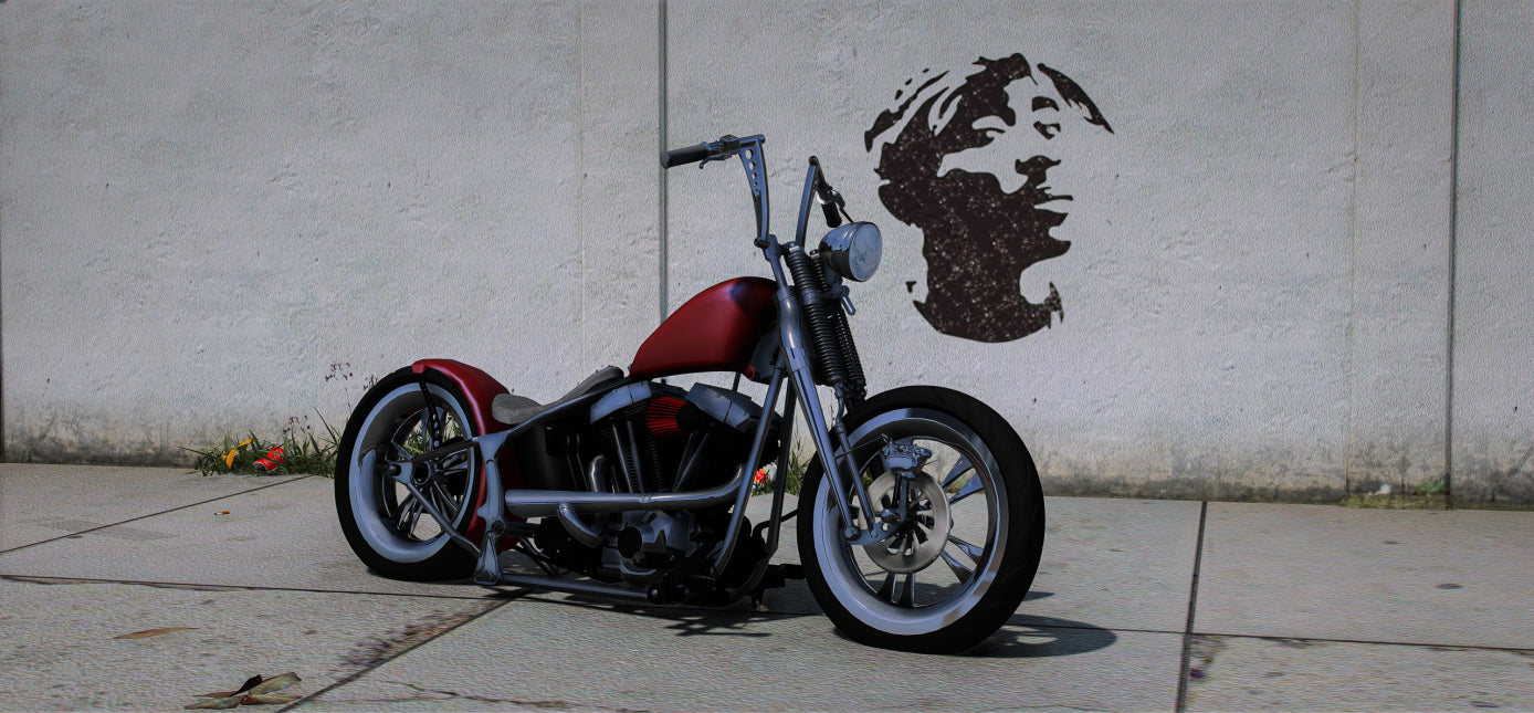 (Debadged LF) Western Spirit Chopper | DFX Customs