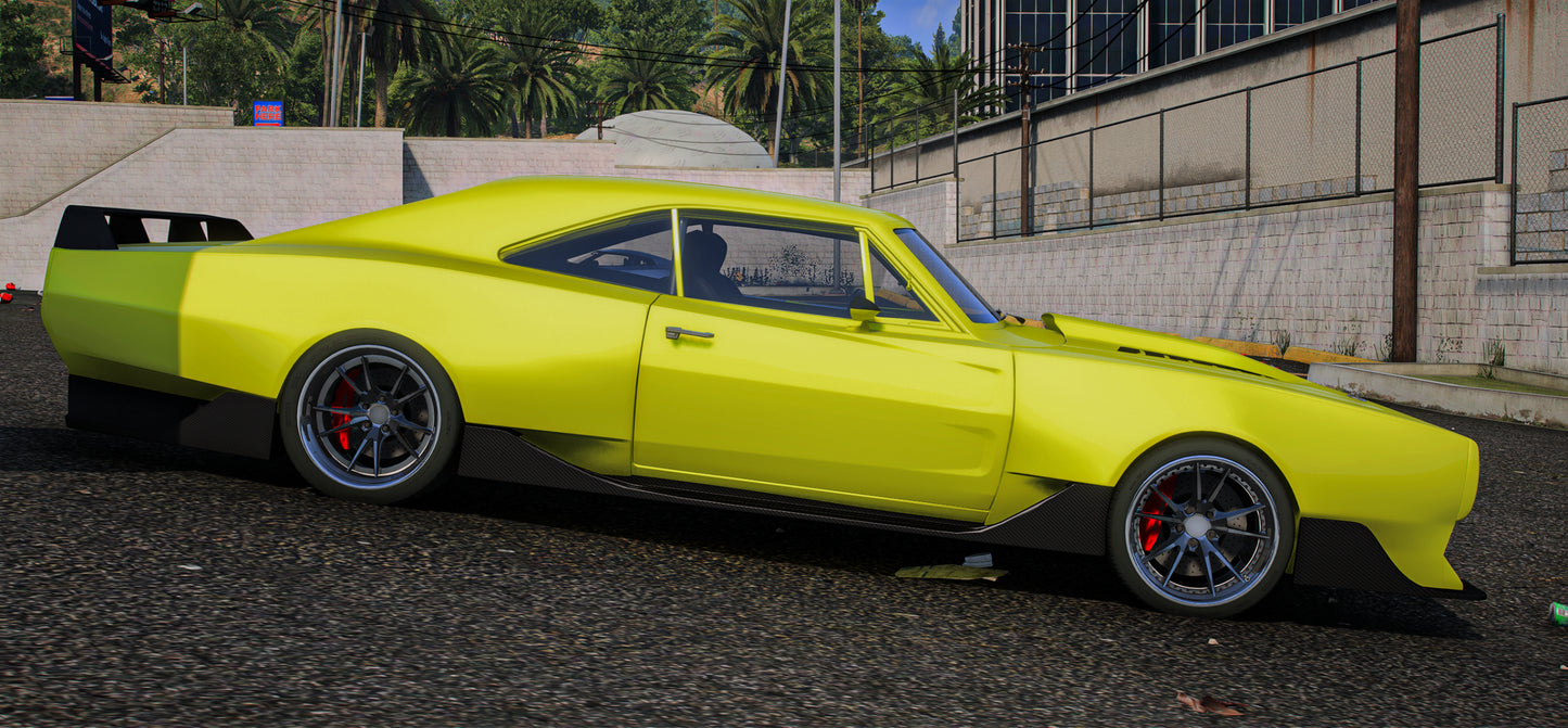 (Debadged LF)) 1969 Bravado Charger Classic SS Kit | Widekit