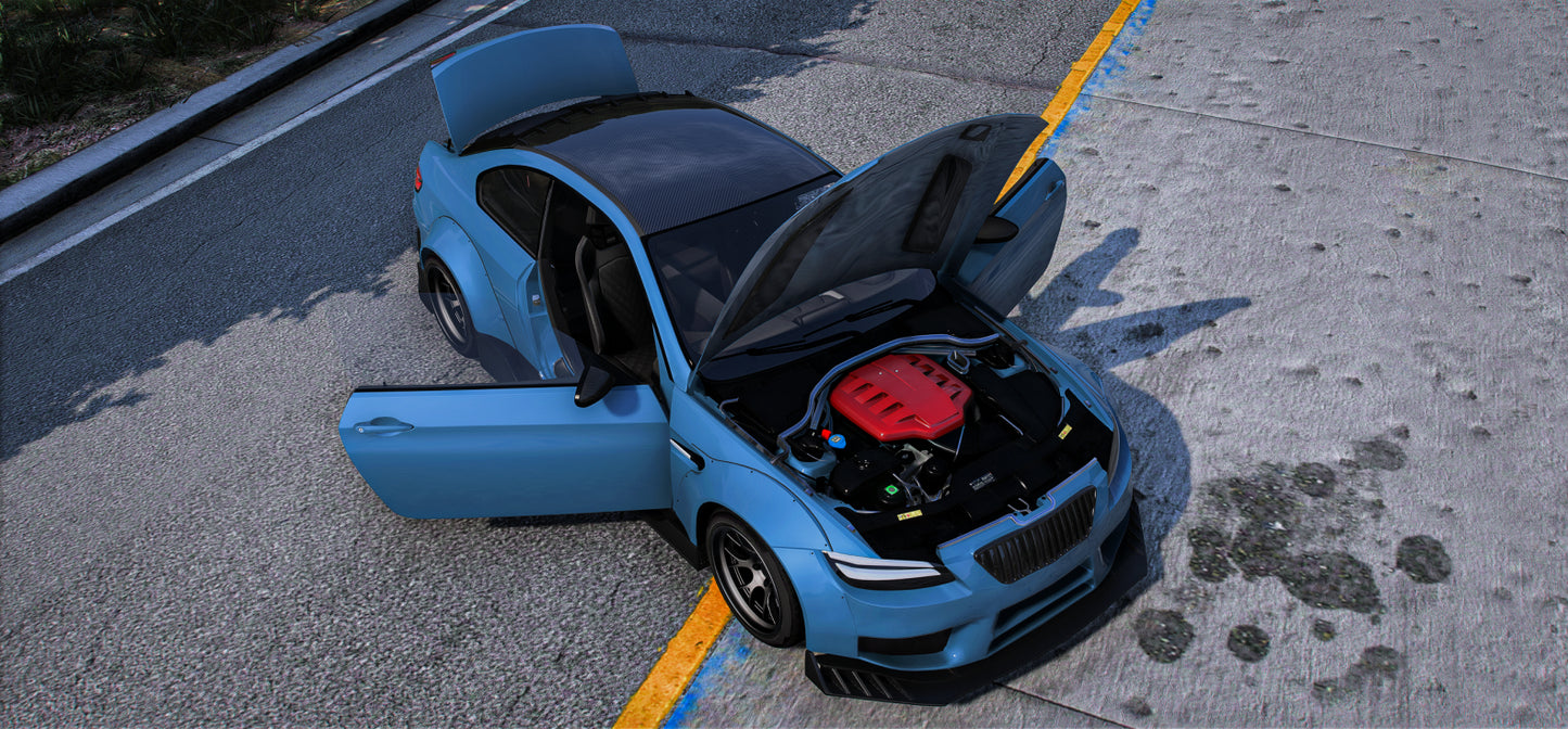 (Debadged LF) Ubermacht B90 SS Kit | Widekit