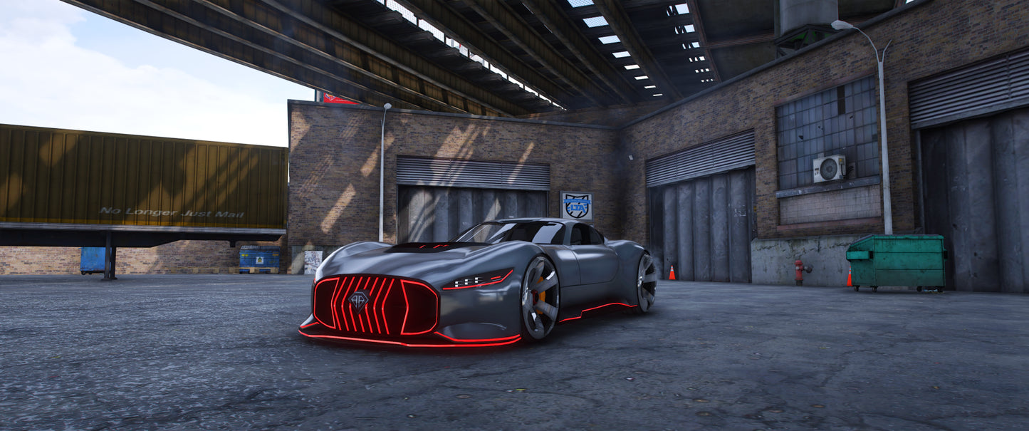 (Debadged LF) Benefactor Vision Gran Turismo SS Kit | Widekit