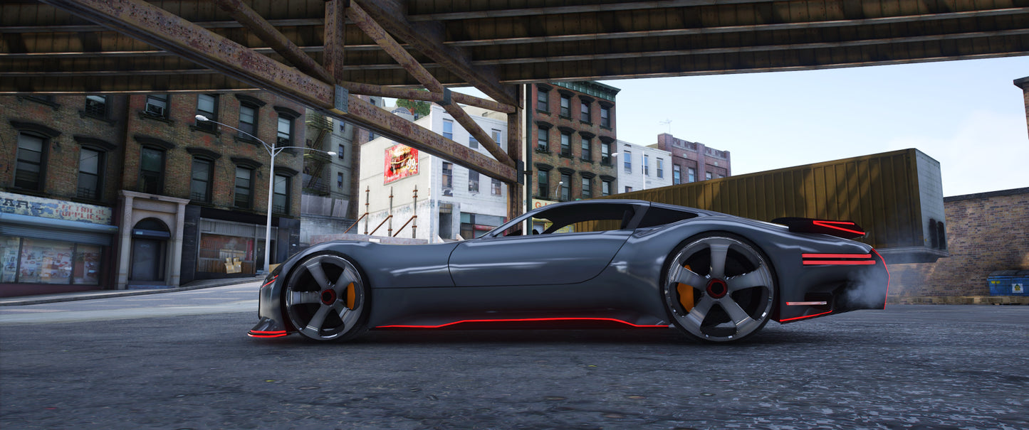 (Debadged LF) Benefactor Vision Gran Turismo SS Kit | Widekit