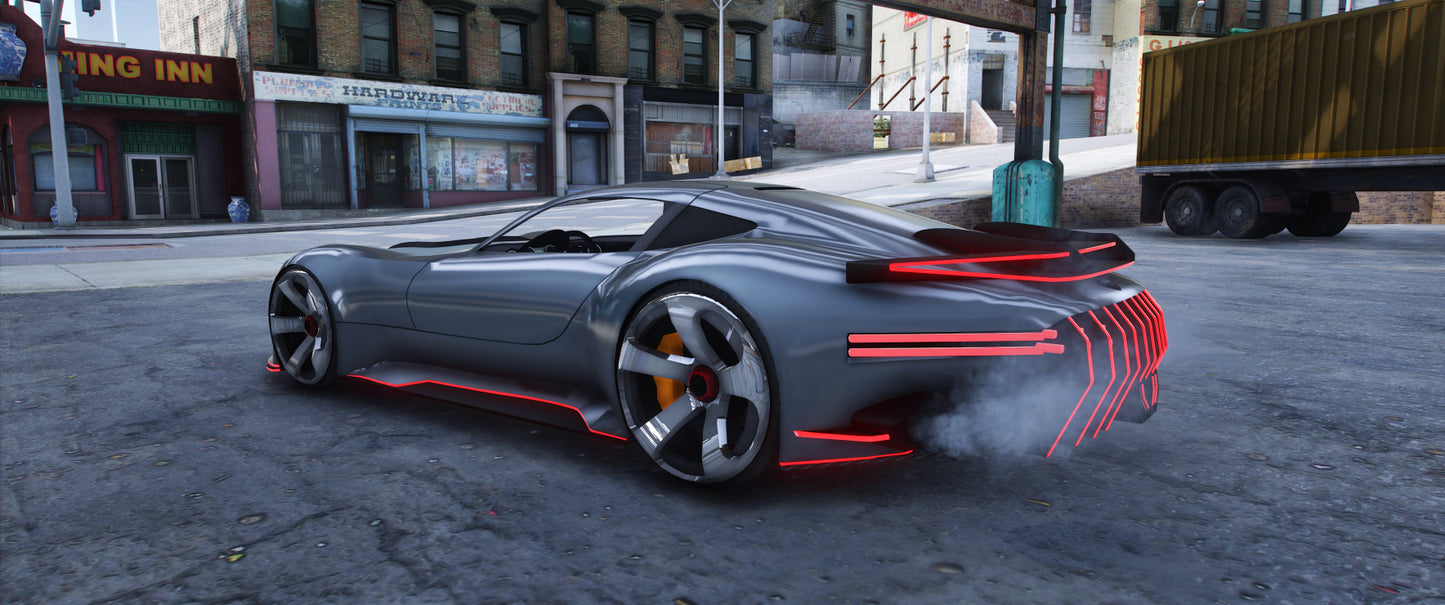 (Debadged LF) Benefactor Vision Gran Turismo SS Kit | Widekit