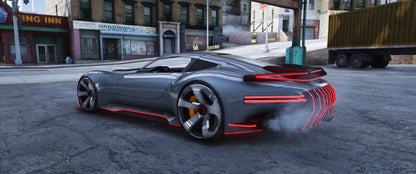 (Debadged LF) Benefactor Vision Gran Turismo SS Kit | Widekit