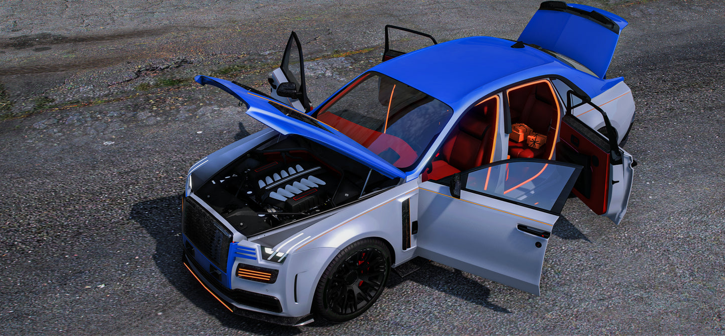 (Debadged LF) Enus Ghost Mansory SS Kit | Widekit