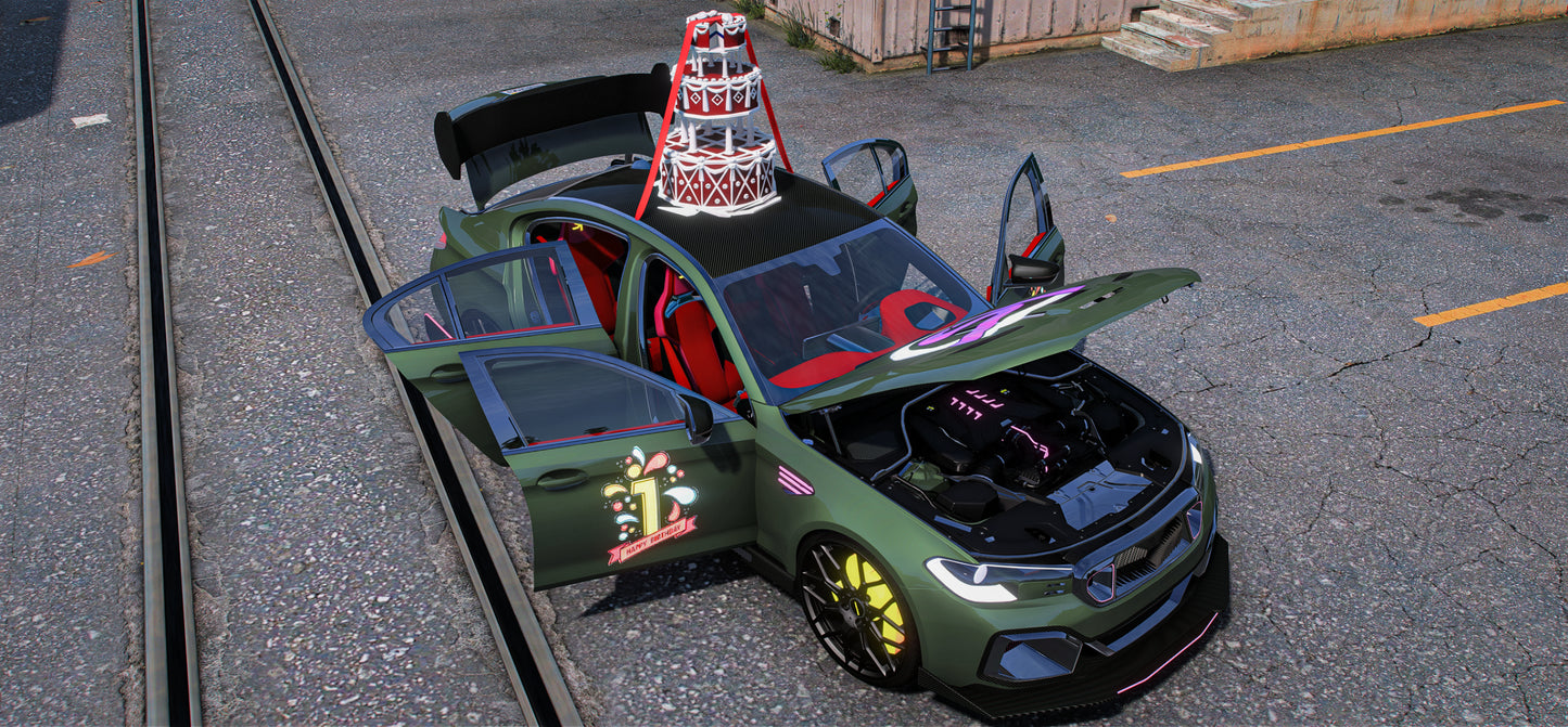 (Debadged LF) Ubermacht M5 Birthday SS Kit | Widekit