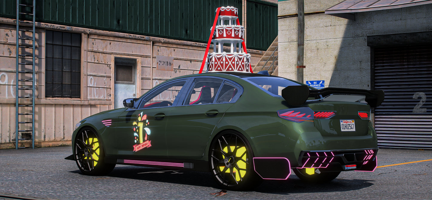 (Debadged LF) Ubermacht M5 Birthday SS Kit | Widekit