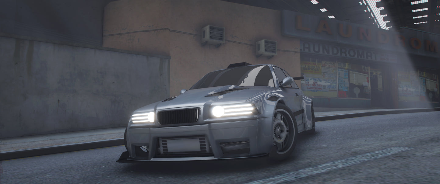 (Debadged LF) Ubermacht Sentinel E36 SS Kit | Widekit