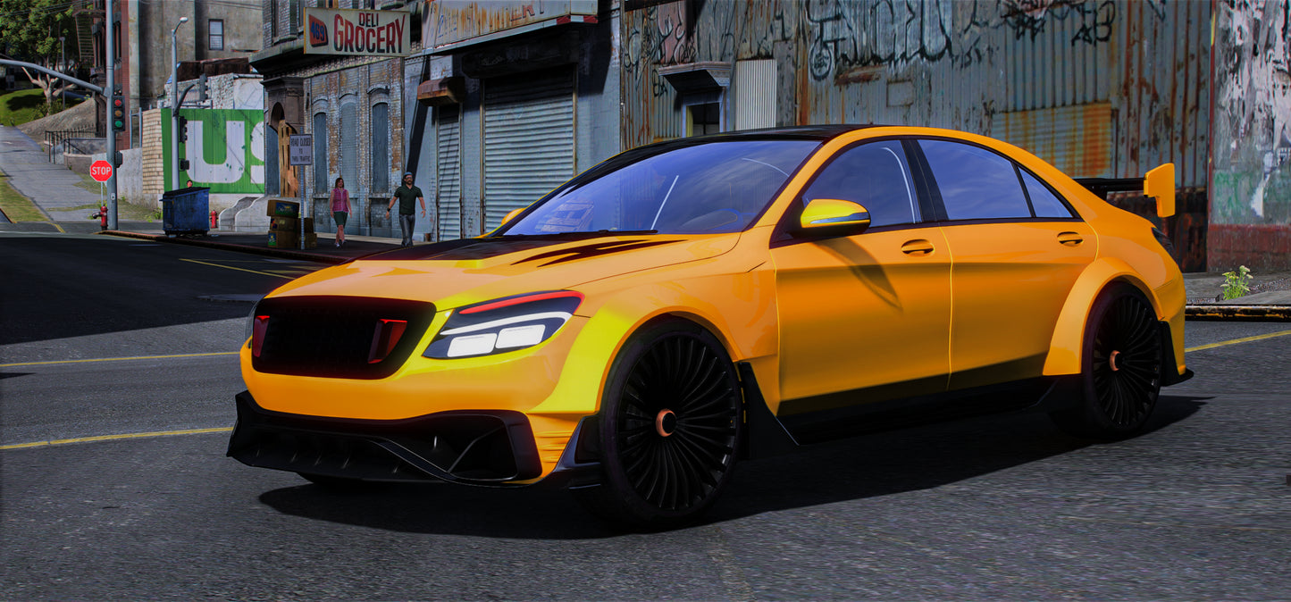 (Debadged LF) Benefactor S63 SS Kit | Widekit